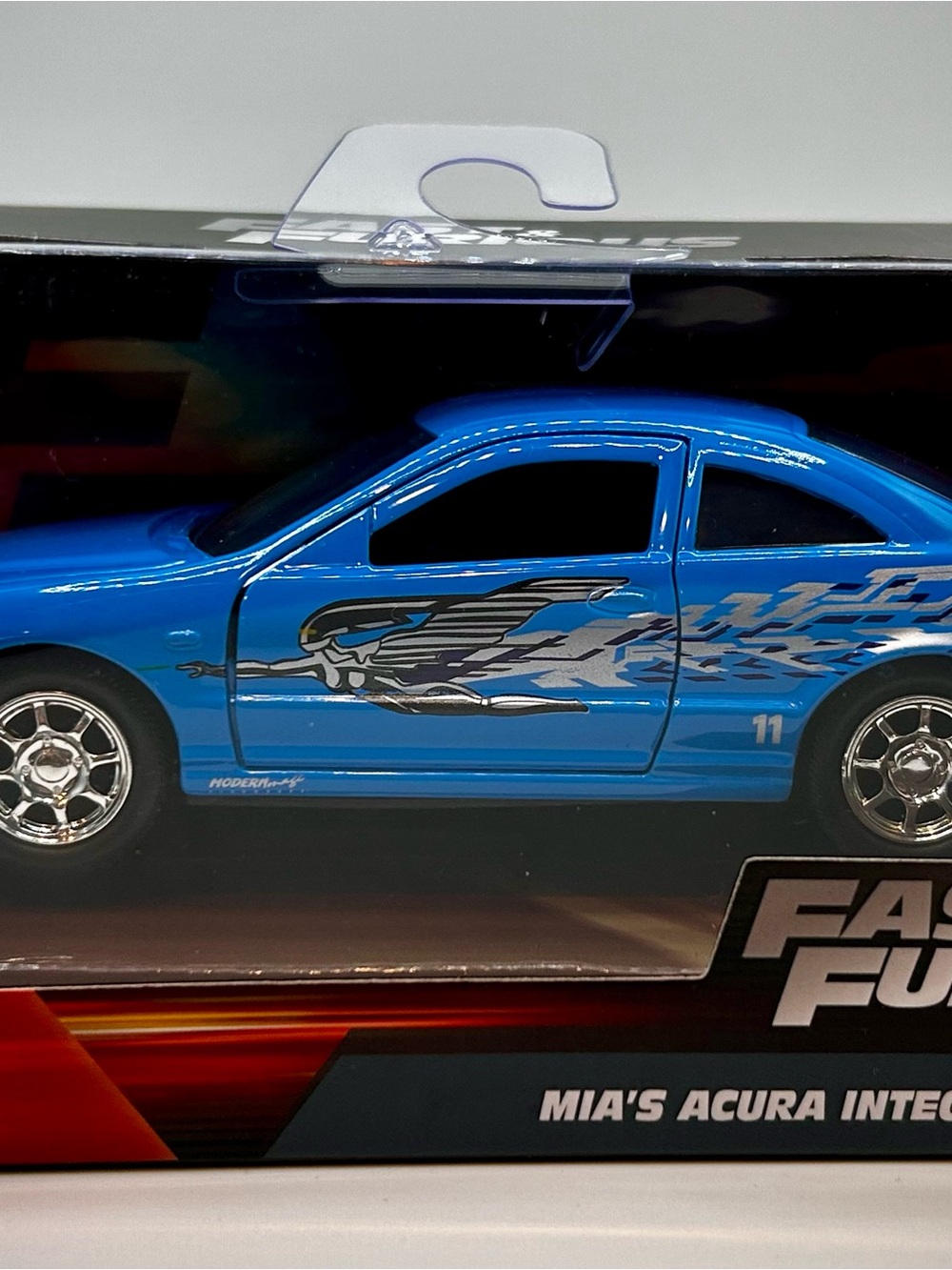 Fast & Furious Mia's Acura Integra Toy Car - Blue